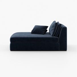 Ronny Chaise Lounge, Single Sofa Comfortable, Armless lounge, sofa bed.