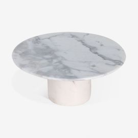 Denise Coffee Table, tea table, counter table, Modern Round table for living room.