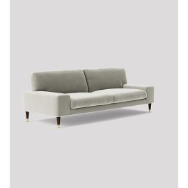 Merida Sofa, Loveseat, Sofa, couch, settee Cozy Minimalist Modern Style for Living Room- Pale Grey