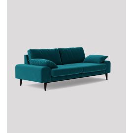 Tulum Sofa,  Loveseat,  Sofa, Couch, settee Cozy Minimalist Modern Style for Living and Family Room- Teal