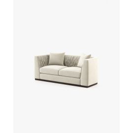 MIUZZA cream sofa, Loveseat Sofa,  Couch with Armrest, settee Cozy Minimalist Modern Style for Living and Family Room