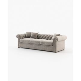 Atlantic Manchester Sofa, Tufted Sofa, Couch , removable Cushions , settee Cozy Modern Style for Living and Family Room furniture