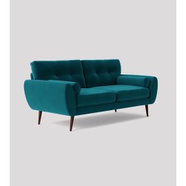 Egle Sofa Furniture with Bolster Pillows, Button Tufted Couch, Loveseat, settee Cozy Minimalist Modern Style for Living Room