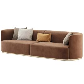 Chloe Sofa, Loveseat Sofa, Upholstered couch, settee Cozy Minimalist Modern Style for Living and Family Room furniture