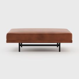 Stewart Pouf, Modern long Ottoman Bench, Entry way Bench | Large Ottoman Bench for Living Room & Bedroom