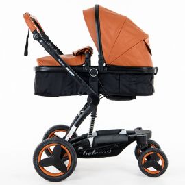 Belecoo 8 Khaki - 4 in 1 Luxury Travel System