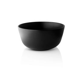 Bowl 2l Ø21cm - Soup Bowl, Cereal Bowls - Microwave & Dishwasher Safe Soup and Salad Bowls -Nordic kitchen -BLACK