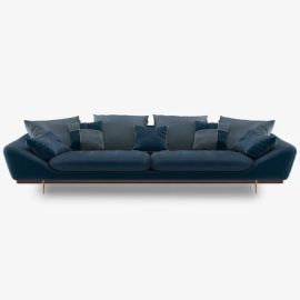 Bugatti Eva Sofa, Loveseat Sofa, Upholstered couch, settee Cozy Modern Style for Living and Family Room furniture