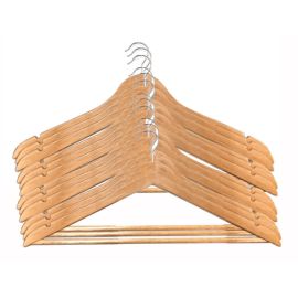 Feelings Hangers Plain 12 Pcs Wooden Set of 01