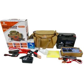 CAMPING POWER STATION WITH BATTERY-CAMPING LIGHT LED (FULL SET)