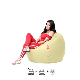 Leather Bean Bags Dubai, cushion, seat, bolster- Classic Adult