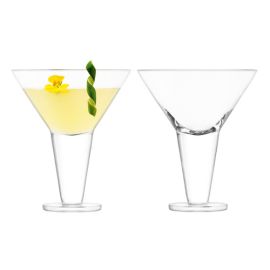 Rum Cocktail Glass 300ml Clear x 2