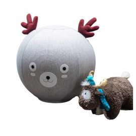 COMET THE REINDEER - Deer Kids yoga ball  for Kids Therapy and Exercise 