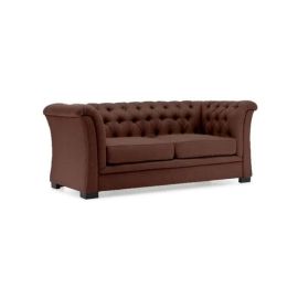 Chester Hill Sectional Sofa 2 - Seater In Brown Color 160x80x80