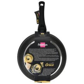 Fissman Non Stick Deep Frying Pan Black 26x7cm