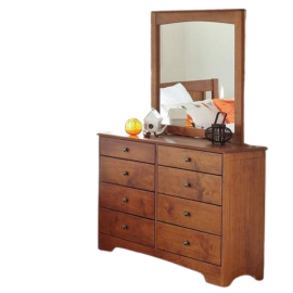 Dresser with Mirror (CD03), Dress Storage and Organizer, Bedroom Dresser, Chest of Drawers for Living Room, Closet, Hallway