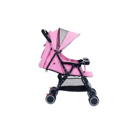 Uniqoo HY Portable Stroller - Pink