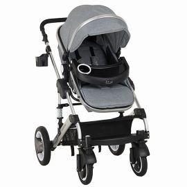 Cynebaby 7 Gray - Luxury 3 in 1 Pram