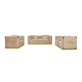 Ecuador Sofa Set, Couch, loveseat, settee