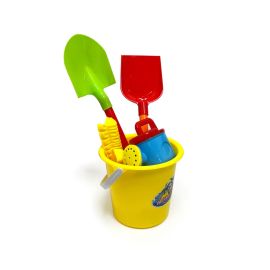 11 Pcs Sand Beach Playset Sandbox Toys for Kids with Bucket Shovel Watering Can Rake and Animal Molds for Kids