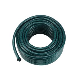 Epsilon Garden Hose- EH1090| 1/2" X 25 M, 3-Layer Construction with High Flexibility| Ideal for Gardening, Watering, Cleaning and other Outdoor and Indoor Uses| Green