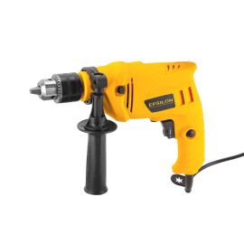 Epsilon Impact Drill- EID1043/ 600 W, Chuck Size 13 MM, Perfect for Home and Business/ No Load Speed 0-2800 RPM, Handle for Comfortable Grip, Ergonomic Design/ Black and Yellow, 1 Year Warranty