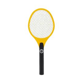 Epsilon Rechargeable Mosquito Swatter with USB Charging Slot - EMB1114| With LED Light And High Capacity Lead-Acid Battery, Charging Time: 6-10 Hours| Perfect For Bedroom, Kids Room, Kitchen| Yellow