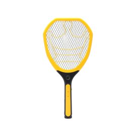 Epsilon Rechargeable Mosquito Swatter with USB Charging Slot - EMB1208| With Dual indicator Light And Long Life Battery And High Power Protection Switch| Perfect For Bedroom, Kids Room, Kitchen| Yellow And Red