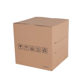 Epsilon Empty Carton- EPS1226| 44 X 44 X 44, 5-Ply Construction Perfect for Shipping Heavy Products, Storage, Transportation, DIY, etc.| Brown