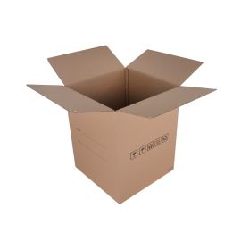 Epsilon Empty Carton- EPS1228| 54 X 54 X 68 CM, 5-Ply Construction Perfect for Shipping Heavy Products, Storage, Transportation, DIY, etc.| Brown