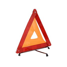 Epsilon Warning Triangle- EPS1249| Size: 42x42x42 CM| Perfect to Alert Other Drivers And Road Users| Premium-Quality and Highly Durable| Red