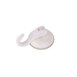 Epsilon Adhesive Hook- EPS1303| Pack of Three, Maximum Capacity: 1.0 KG, Hook for Clothes, Hats, Scarves, Kitchen Supplies, etc.| Multi-Purpose Adhesive hook| Easy to Install, Not Recommended for Walls, Wallpapers and High-Temperature Places| White