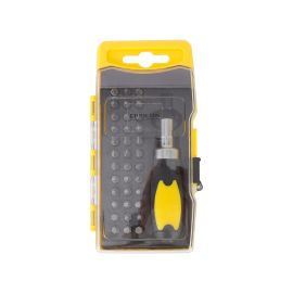 Epsilon 37 Pieces Ratchet Set- EPS1335| High-Quality Set, Versatile and Highly Durable| Perfect for a Wide Range of Applications| Black and Yellow