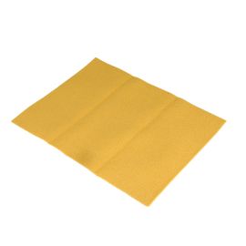 Epsilon Microfiber Towel- EPSCA1596/ 40x30 cm, Powerful and High-Density Super Soft Cloth for Easy and Efficient Cleaning/ Perfect for Drying Car After Wash, Ideal for Sensitive Finishes, Enamel, Glass, Furniture, Easily Removes Dirt and Stain/ Yellow