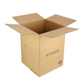 Epsilon Empty Carton- EPSEC1612/ 50 kg Capacity, 58 X 58 X 78 cm, 5-Ply Construction/ Perfect for Shipping Heavy Products, Storage, Transportation, DIY, etc./ Brown