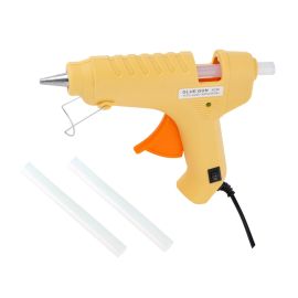 Epsilon Glue Gun- EPSGG1431/ Big Size with Stand Holder, with 2 Pieces Stick/ 40 w, Quick, Easy, Perfect for Indoor and Outdoor Use, for Bonding Craft, Woodworking, DIY Repairs, Big Projects Essentials, Etc./ Orange