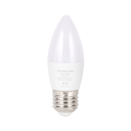 Epsilon 5 W LED Candle Light Bulb- EPSL1460/ Day Light, 400 Lumens and 6500 K CRI/ Energy Efficient Light, Shockproof and Vibration Proof, Perfect for Chandelier, Sconces, Decorative Fixtures, Bedrooms, Dining Area, etc.