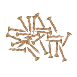 Epsilon 1" Chipboard Nails- EPSNS1366/ Pack of 25 Pieces, 4x25 mm/ Ideal for Furniture Manufacturing, Cabinets, DIY, Wood Work, General Maintenance/ Golden