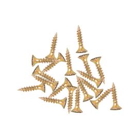 Epsilon 3/4" Chipboard Nails- EPSNS1368/ Pack of 20 Pieces, 3.5x16 mm/ Ideal for Furniture Manufacturing, Cabinets, DIY, Wood Work, General Maintenance/ Golden