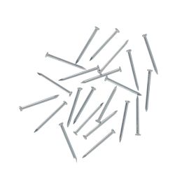 Epsilon Common Nails- EPSNS1375/ 1", 1.5x25 mm, Pack Of 20 Pieces/ Ideal to Fasten Wood, Plastic, Masonry, Concrete, Framing, Carpentry, Construction Works, Etc./ Silver