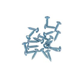 Epsilon Self-Tapping Screws- EPSNS1387/ Pack of 20 Pieces, 3/4" (4x16 mm)/ Ideal for Tapping Threads into the Material like Wood, Metal, Brick, Etc. Used in Making Furniture, Cabinets, DIY Projects, Etc./ Silver