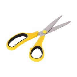 Epsilon Multipurpose Scissor- EPSSC1584/ Stainless Steel Blades, 210 mm Size, Professional Grade/ Multi-Functional with Comfortable and Gripped Handle/ Perfect for Kitchen, Office, Workshop, Crafts, Tailors, etc./ Yellow