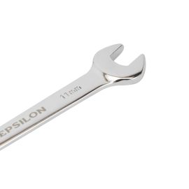 Epsilon 9x11 mm Double Open-End Wrench- EPSSW1481/ Anti-Slip Design, Ergonomic, Light-weight, Versatile/ U-Shaped Ends, Perfect for Hardening and Loosening Nuts/ Silver