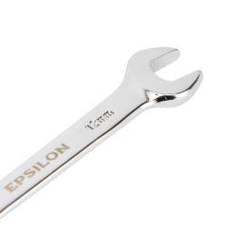 Epsilon 10x12 mm Double Open-End Wrench- EPSSW1482/ Anti-Slip Design, Ergonomic, Light-weight, Versatile/ U-Shaped Ends, Perfect for Hardening and Loosening Nuts/ Silver