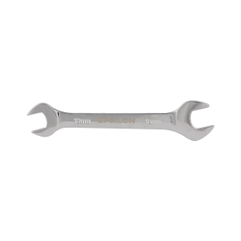 Epsilon 13x15 mm Double Open-End Wrench- EPSSW1485/ Anti-Slip Design, Ergonomic, Light-weight, Versatile/ U-Shaped Ends, Perfect for Hardening and Loosening Nuts/ Silver