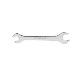 Epsilon 13x16 mm Double Open-End Wrench- EPSSW1486/ Anti-Slip Design, Ergonomic, Light-weight, Versatile/ U-Shaped Ends, Perfect for Hardening and Loosening Nuts/ Silver