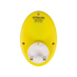 Epsilon 0.6W LED Night Light- ES1080| 90% Energy Saving Design And Sensor Operated, Color Temperature: Day Light 6000-6500 K| Compact And Light-Weight Oval Design With Long 8000 Hours Operating Time| Perfect For Or Hallway, Bedroom, Kids Room, Kitchen, St