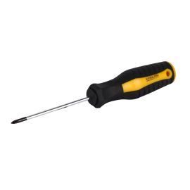 Epsilon Phillips Screw Driver- ET1124| Precision Screwdriver With Double Injected Cushion Grip Rubber, Ergonomic Design - Carbon Steel Build, Heat Treated And Hanging Hole For Easy Carry (PH0x75mm)| Light-Weight And Durable, Ideal For DIY, Home Improvemen