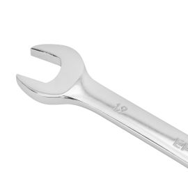 Epsilon 19 MM Combination Wrench- ET1143| Drop Forged Steel, Fully Polished, Hardened and Tempered, Highly Durable, Perfect for Hardening and Loosening Nuts| Silver