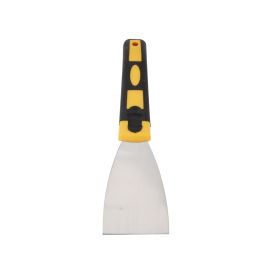 Epsilon 70 MM Paint Scraper- ET1164| High-Quality Metal Scraper with Double Injected Cushion Grip, Comfortable to Use| Light-Weight and Durable, Ideal for DIY, Home Improvement, Paint Scraping, Glue Scraping, Wallpaper Scraping and more| Black and yellow